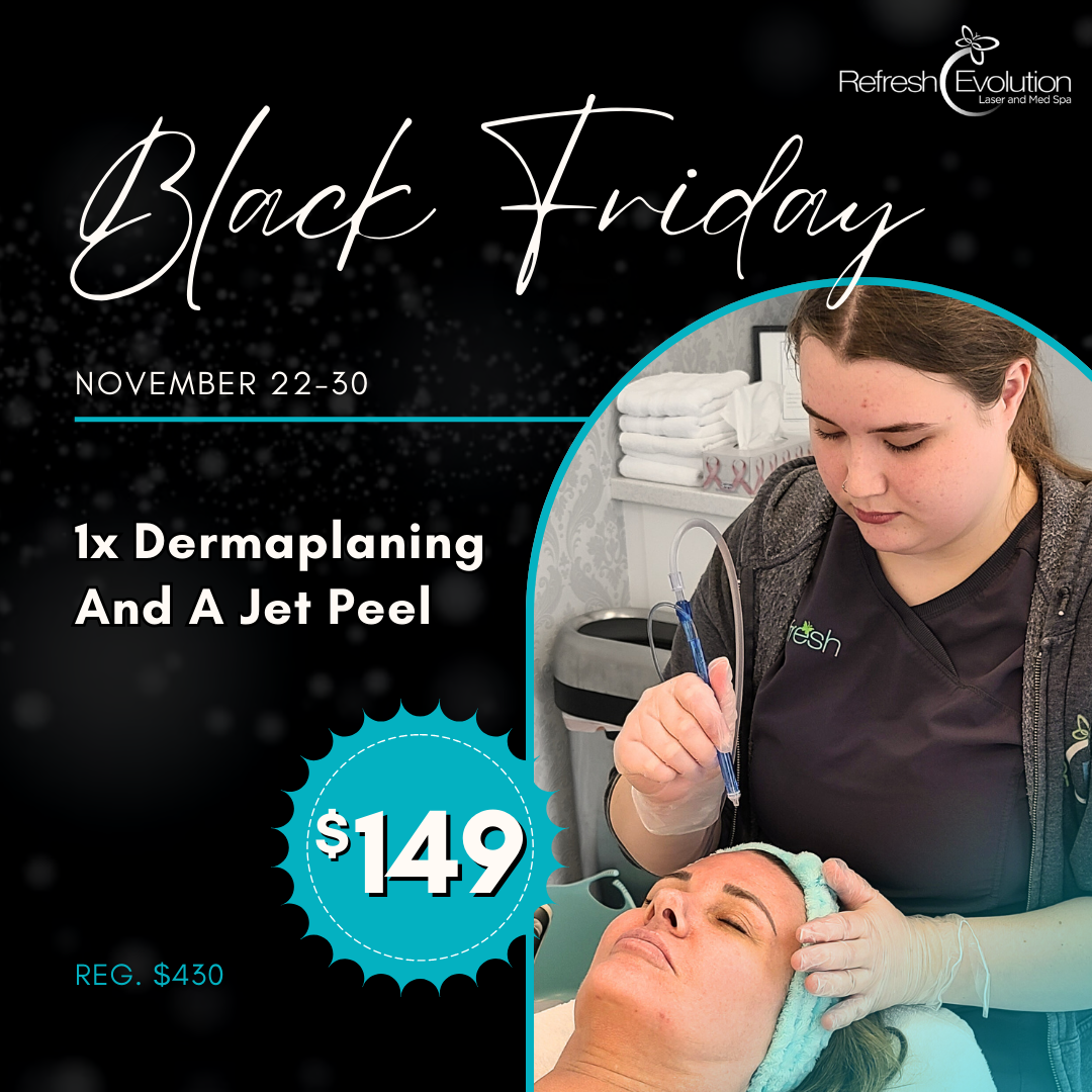 Dermaplaning & Jet Peel $149